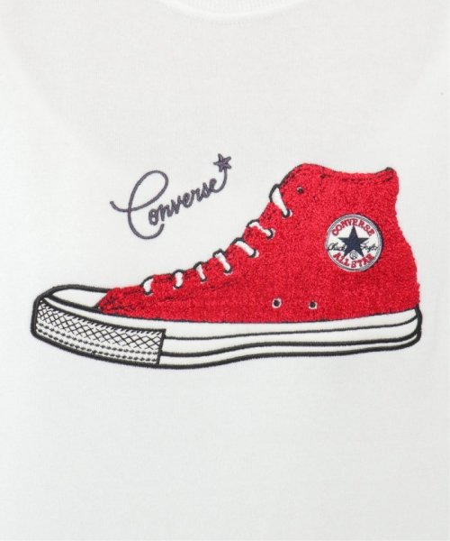 ikka(イッカ)/【WEB限定】CONVERSE コンバース 裏起毛シューズ相良刺繍スウェット/img02