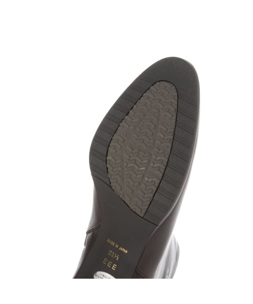 ベルトデザインサイドゴアショートブーツ ヒール5 5cm／筒丈10cm■原産国