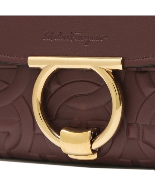 FERRAGAMO(フェラガモ)/フェラガモ クラッチバッグ ガンチーニ ボルドー レディース FERRAGAMO 21I314 744995/img08