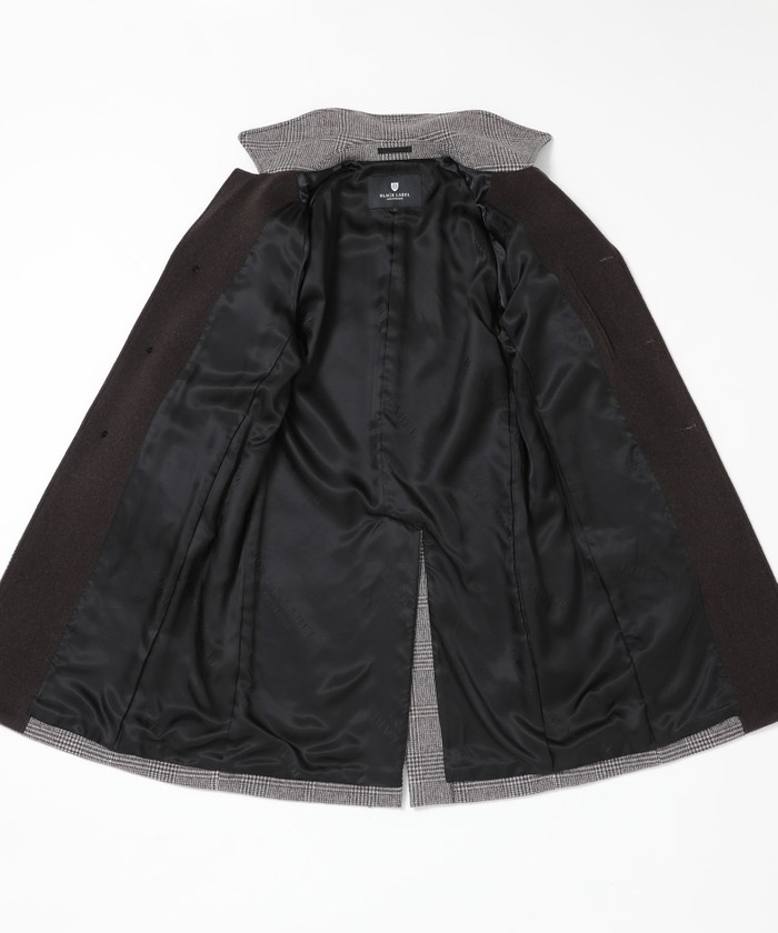 グレンチェックバルマカーンコート(504406642)|HANKYU MEN'S グレンチェックバルマカーンコート(504406642)|HANKYU MEN'S