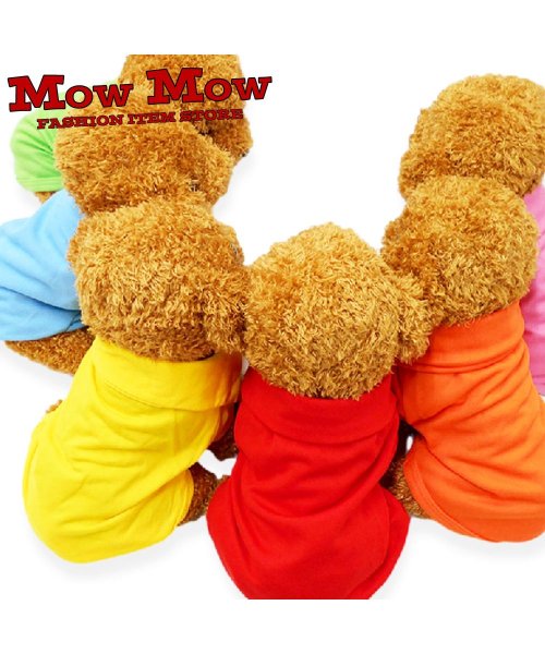 mowmow(マウマウ)/犬 服 おしゃれ かわいい オールシーズン やわらか ポロシャツ mowmow Tシャツ 猫 ペット服 猫服 ルームウェア 犬服/img04