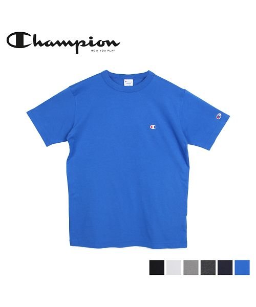 CHAMPION(チャンピオン)/チャンピオン Champion Tシャツ 半袖 メンズ レディース T－SHIRT ブラック ホワイト グレー チャコールグレー ネイビー ブルー 黒 白 C3/img09