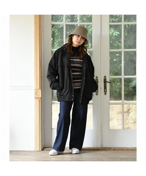 MAC HOUSE(women)(マックハウス（レディース）)/Penfield ペンフィールド オーバーサイズスタンドジャケット 20256911/img01