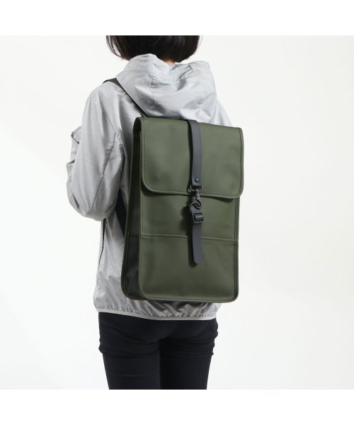 RAINS(レインズ)/レインズ リュック RAINS 防水 撥水 バックパック Backpack Mini リュックサック 通学 通勤 A4 B4 デイパック バッグ 1280/img08