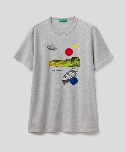 BENETTON (mens)(ベネトン（メンズ）)/アートワークプリント半袖Tシャツ・カットソー/img12