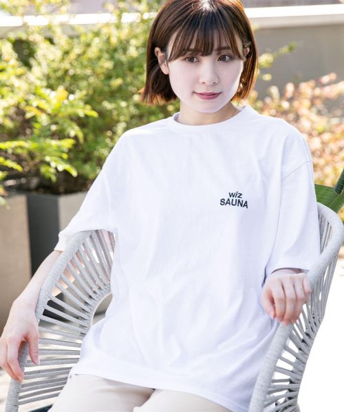 nano・universe(ナノ・ユニバース)/《WEB限定》DESCENTE/別注 wiz SAUNA Tシャツ No.1/img10