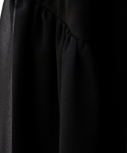MIELI INVARIANT(ミエリ インヴァリアント)/Hozuki Sleeve Shirring Dress/img27