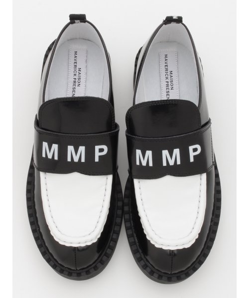 OTHER(OTHER)/【MAISON MAVERICK PRESENTS】Logo Leather Loafers/img05