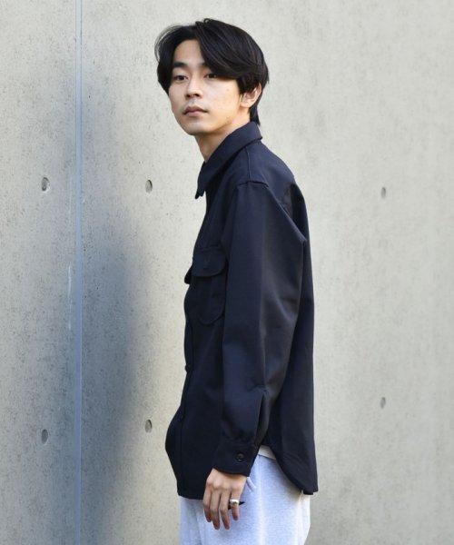 SHIPS: MADE IN USA LAPD ウール CPO シャツジャケット 