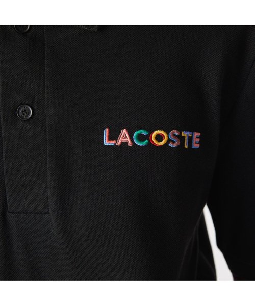 LACOSTELIVE MENS(ラコステライブ　メンズ)/LACOSTE L!VE マルチカラーネームポロシャツ/img05