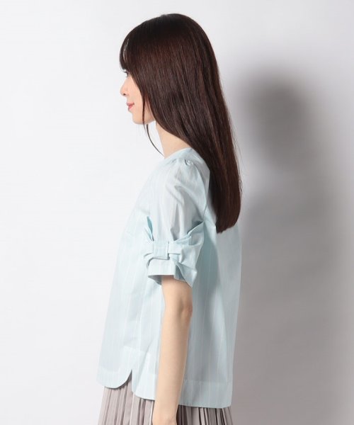 offprice.ec(offprice ec)/【Perle Peche/ペルルペッシュ】袖リボンブラウス /img01