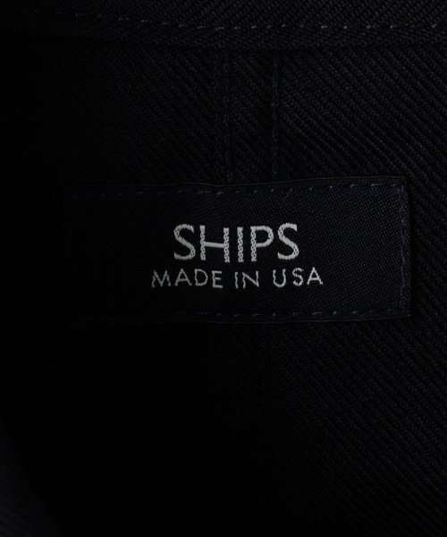 SHIPS: MADE IN USA LAPD ウールサージ カバー ブルゾン 