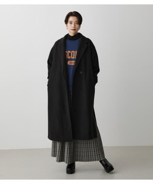 AZUL by moussy(アズールバイマウジー)/WASHABLE CHESTER LONG COAT/img01