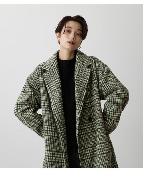 AZUL by moussy(アズールバイマウジー)/WASHABLE CHESTER LONG COAT/img12