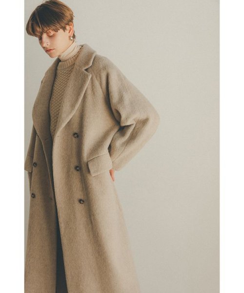 CLANE(クラネ)/DOUBLE WOOL LONG COAT/img15