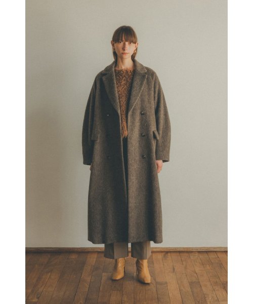 CLANE(クラネ)/DOUBLE WOOL LONG COAT/img26