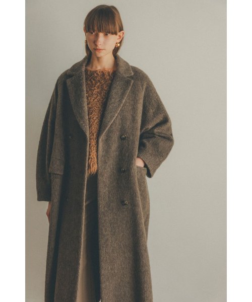 CLANE(クラネ)/DOUBLE WOOL LONG COAT/img27