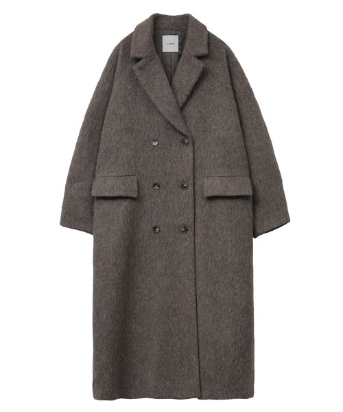 CLANE(クラネ)/DOUBLE WOOL LONG COAT/img34