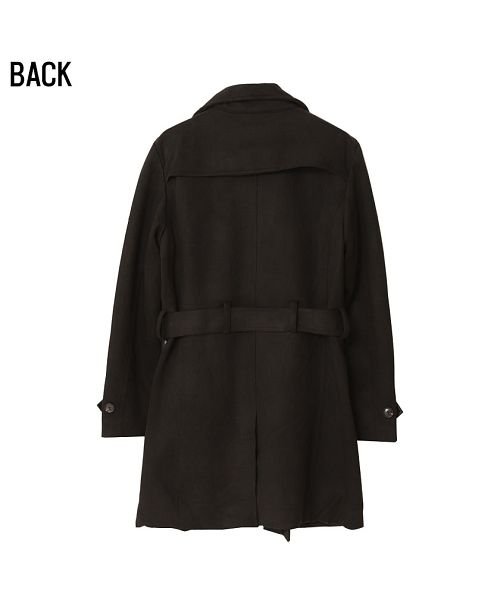 CavariA フェイクスウェードトレンチコート メンズ ロング 細身 フェイクスウェード スエード きれいめ カジュアル 秋 冬 【A】 フェイクスウェードトレンチコート メンズ ロング 細身 フェイクスウェード スエード きれいめ カジュアル