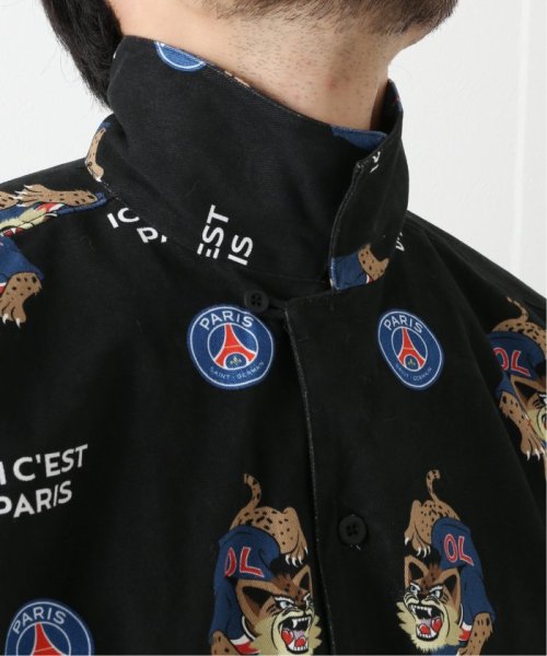 Paris Saint-Germain(Paris SaintGermain)/【Paris Saint－Germain】ジェルマンプリント オープンカラーシャツ/img08