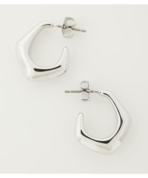 AZUL by moussy(アズールバイマウジー)/MINI SQUARE HOOP EARRINGS/img07
