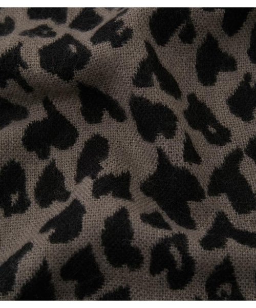 AZUL by moussy(アズールバイマウジー)/HEART LEOPARD STOLE/img02