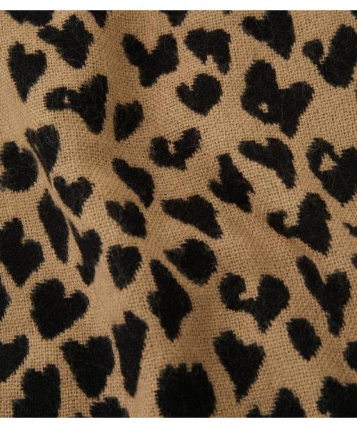 AZUL by moussy(アズールバイマウジー)/HEART LEOPARD STOLE/img08