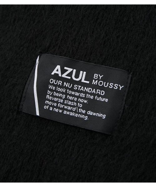 AZUL by moussy(アズールバイマウジー)/RUSSELL KNITTING MUFFLER/img09