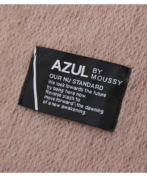 AZUL by moussy(アズールバイマウジー)/RUSSELL KNITTING MUFFLER/img19