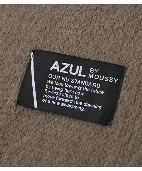 AZUL by moussy(アズールバイマウジー)/RUSSELL KNITTING MUFFLER/img24