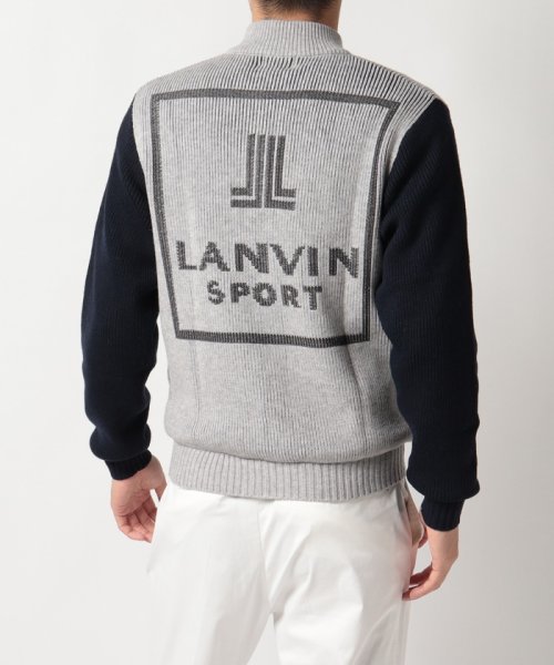 LANVIN SPORT(ランバン スポール)/フルジップセーター【ヒートナビ/ウォッシャブル】【アウトレット】/img04