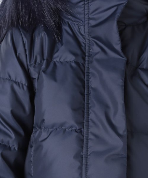 ロング丈ダウンコート 