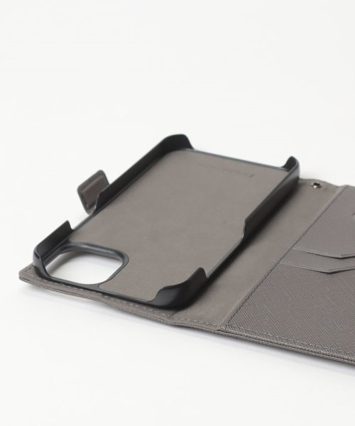 Orobianco（Smartphonecase）(オロビアンコ（スマホケース）)/スクエアプレート" PU Leather Book Type Case（iPhone 13）/img04