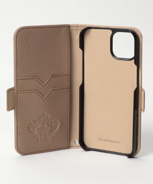 Orobianco（Smartphonecase）(オロビアンコ（スマホケース）)/シュリンク"PU Leather Book Type Case（iPhone 13）/img03