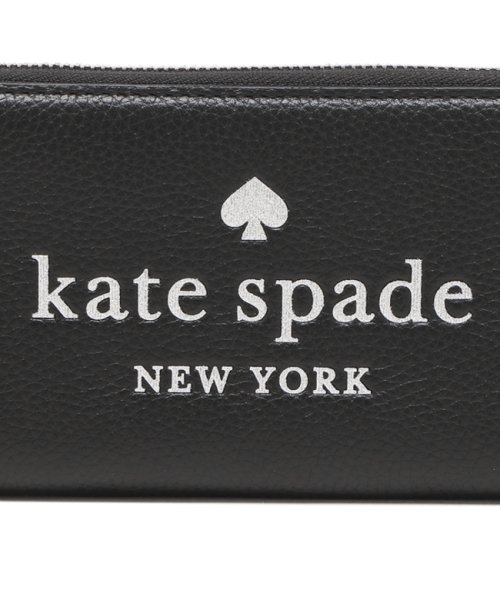 kate spade new york(ケイトスペードニューヨーク)/ケイトスペード アウトレット 長財布 グリッター ブラックマルチ レディース KATE SPADE K4708 001/img06