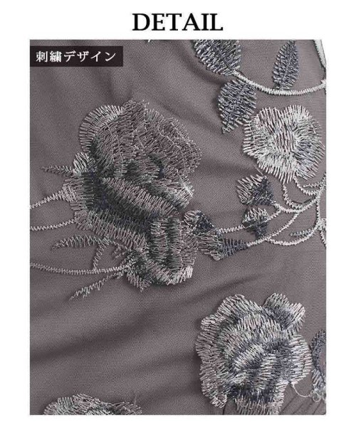 Rew-You(リューユ)/Ryuyu ミニドレス 刺繍 キャバドレス 袖付き キャバ嬢/img12