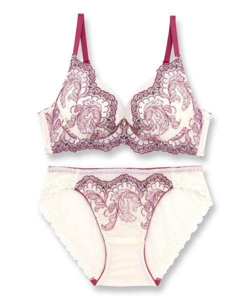 fran de lingerie(フランデランジェリー)/Exotic Leaf エキゾチックリーフ ブラ&ショーツセット B65－G75カップ/img02