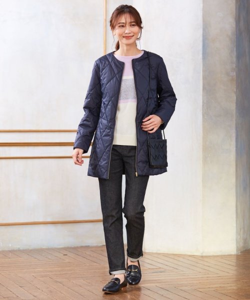 J.PRESS LADIES（LARGE SIZE）(J．プレス　レディス（大きいサイズ）)/【驚異の伸縮性】10oz Stretch Denim ストレートデニムパンツ/img06