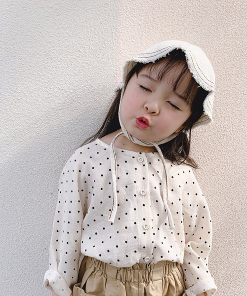 Aimoha Kids 韓国子供服 かわいい水玉 ドット柄ブラウス Aimoha アイモハ Aimoha Magaseek