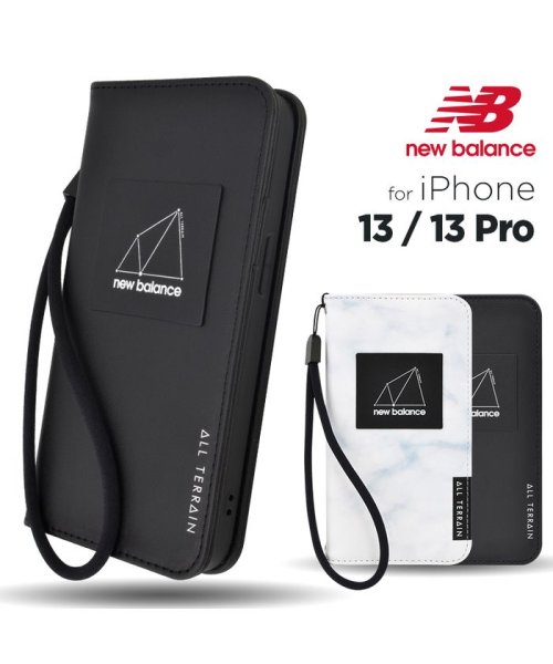 new balance(ニューバランス)/iphone13 ケース手帳型 iphone13pro ケース ブランド ニューバランス newbalance 手帳ケース ALL TERRAIN オルテライン/img01