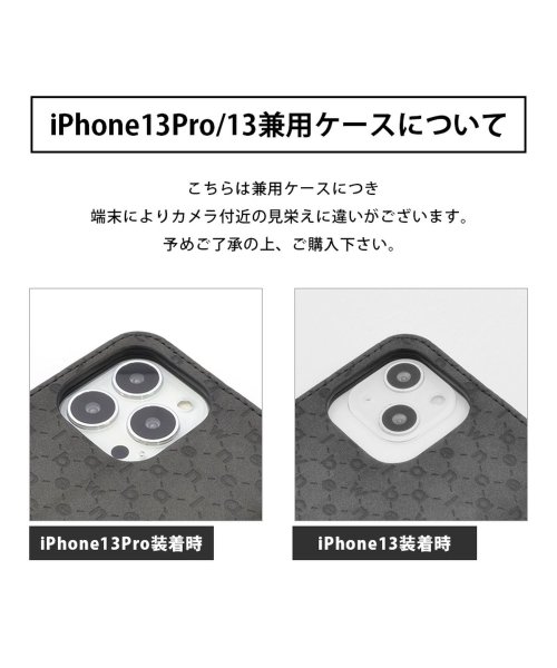 new balance(ニューバランス)/iphone13 ケース手帳型 iphone13pro ケース 手帳型 ブランド ニューバランス newbalance 手帳ケース スタンプモノグラム/img11