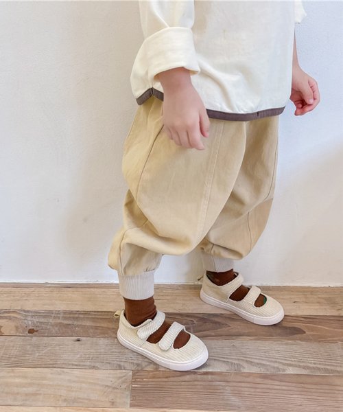 aimoha(aimoha（アイモハ）)/【aimoha－KIDS－】韓国子供服 裾絞りカーゴチノパンツ/img07