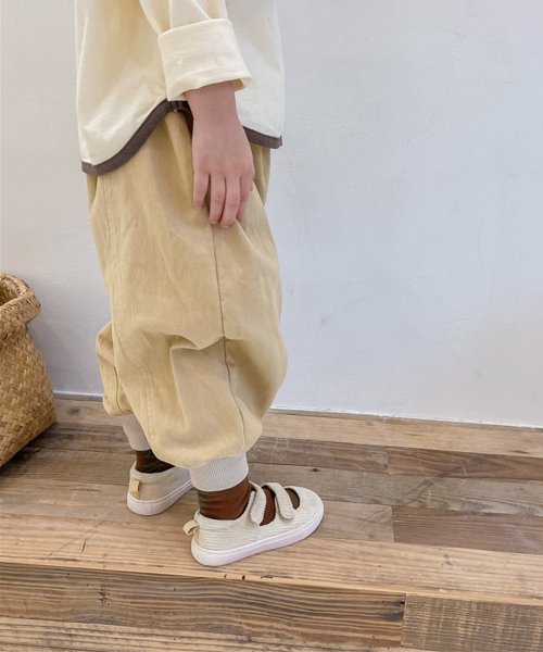 aimoha(aimoha（アイモハ）)/【aimoha－KIDS－】韓国子供服 裾絞りカーゴチノパンツ/img08