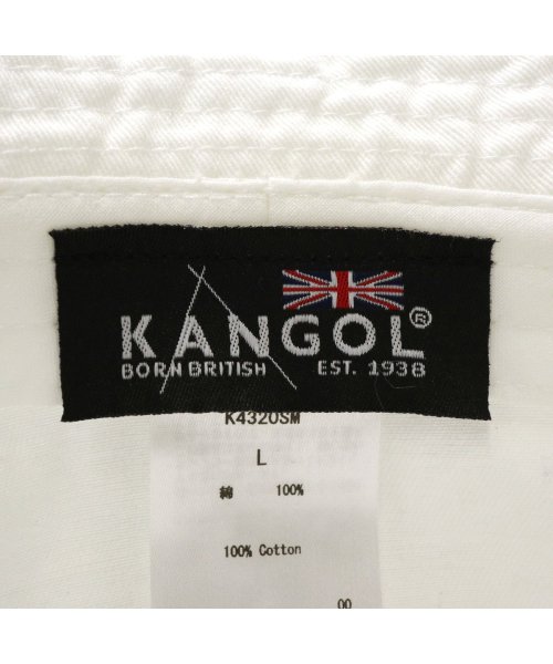 KANGOL(KANGOL)/カンゴール バケットハット KANGOL Washed Bucket 帽子 バケット バケハ ロゴ アウトドア キャンプ フェス 旅行 100－169215/img11