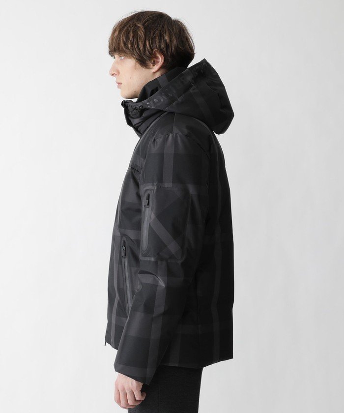 BLACK lab.】トーナルチェックストームダウン(504429328)｜HANKYU 