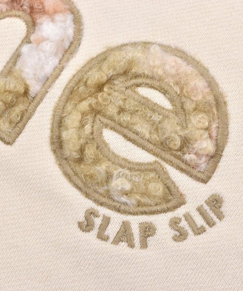 SLAP SLIP(スラップスリップ)/【 ママ想い 】 前後 OK ロゴ 裏毛 トレーナー (80~130cm)/img06