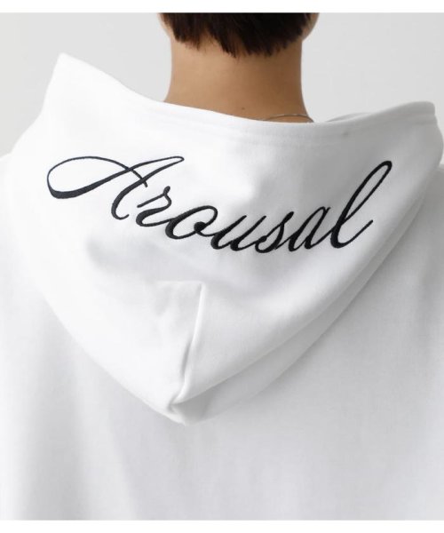 AZUL by moussy(アズールバイマウジー)/T／H EMBROIDERY HOODIE/img08