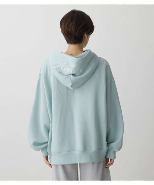 AZUL by moussy(アズールバイマウジー)/T／H EMBROIDERY HOODIE/img24