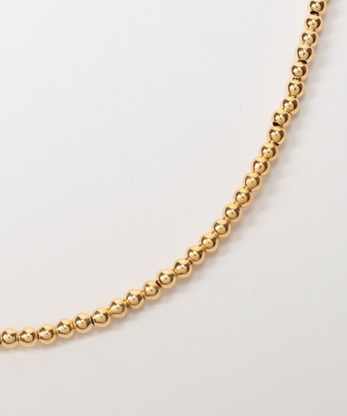 ＳＹＭＰＡＴＨＹ　ＯＦ　ＳＯＵＬ　Ｓｔｙｌｅ(シンパシーオブソウルスタイル)/Narrow Beads Necklace(Gold)/img02