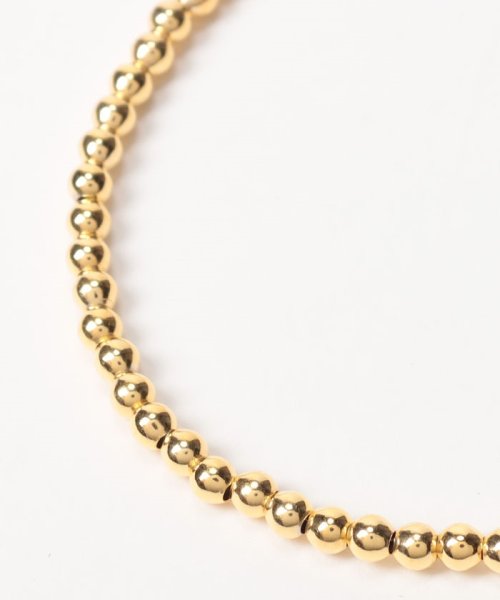 ＳＹＭＰＡＴＨＹ　ＯＦ　ＳＯＵＬ　Ｓｔｙｌｅ(シンパシーオブソウルスタイル)/Narrow Beads Bracelet(Gold)/img02